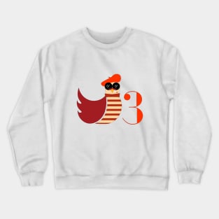 3 French Hens Crewneck Sweatshirt